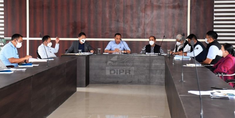 The Kohima DPDB meeting was held on October 4. The meeting recommended upgradation of Tseminyu sub division to a district. (DIPR Photo)